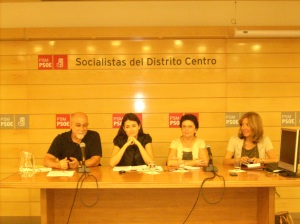 Javier Salmeán, Carmen Montón, Carmen Toledano e Isabel Valdecabres.